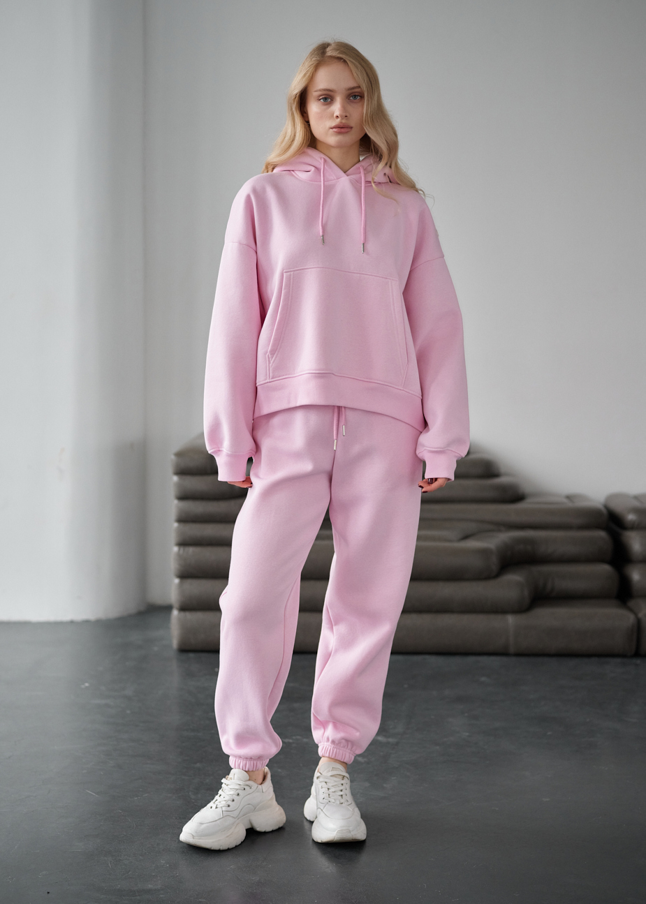 Dres damski Staff co pink oversize fleece