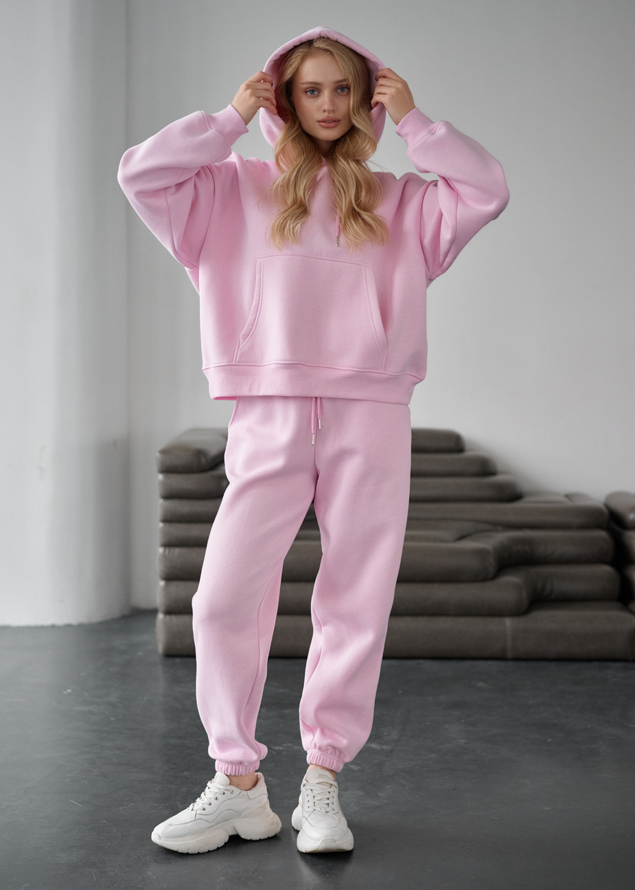 Dres damski Staff co pink oversize fleece