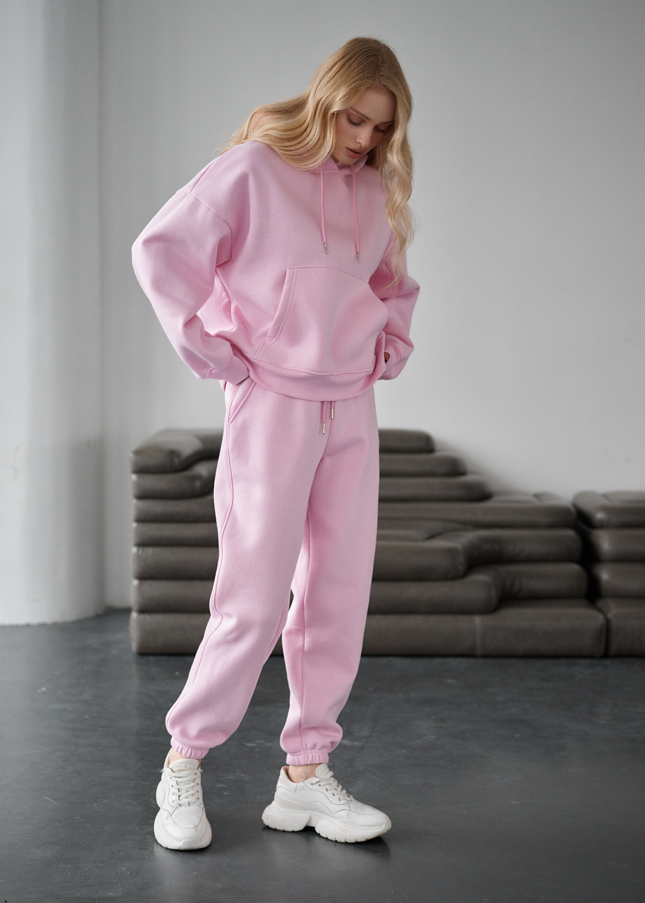 Dres damski Staff co pink oversize fleece