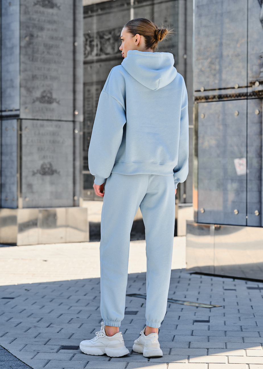 Damski dres Staff co light blue oversize fleece