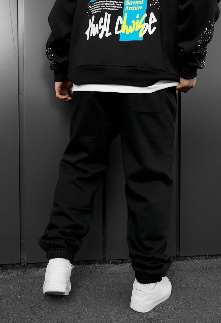 Spodnie dresowe Staff x Husll cats fleece