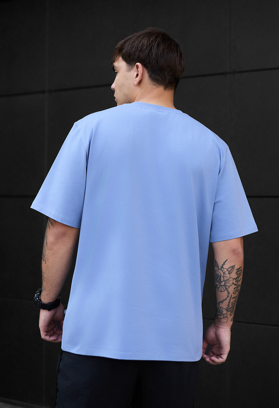 Koszulka Staff light blue oversize