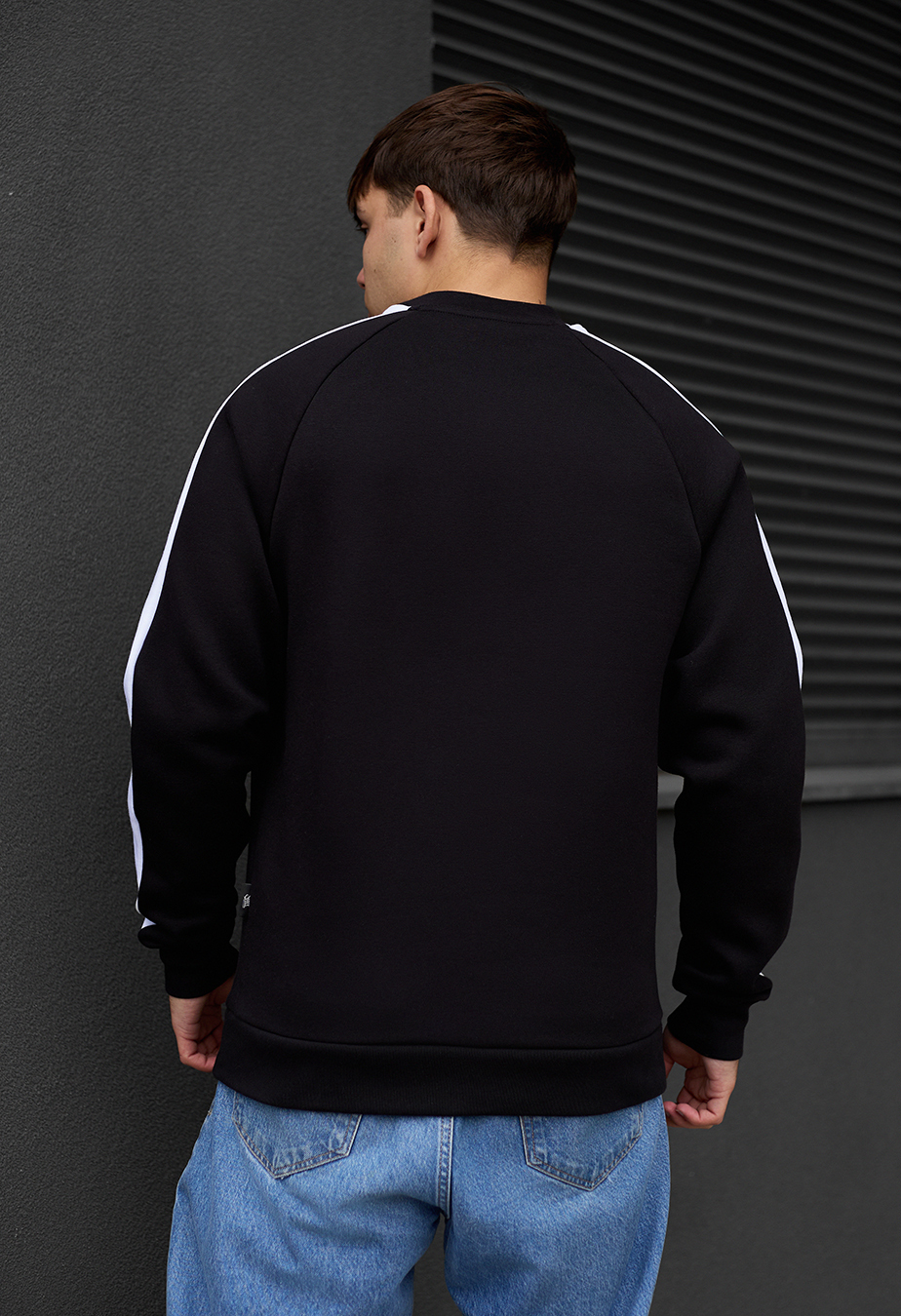 Bluza Staff black line logo fleece