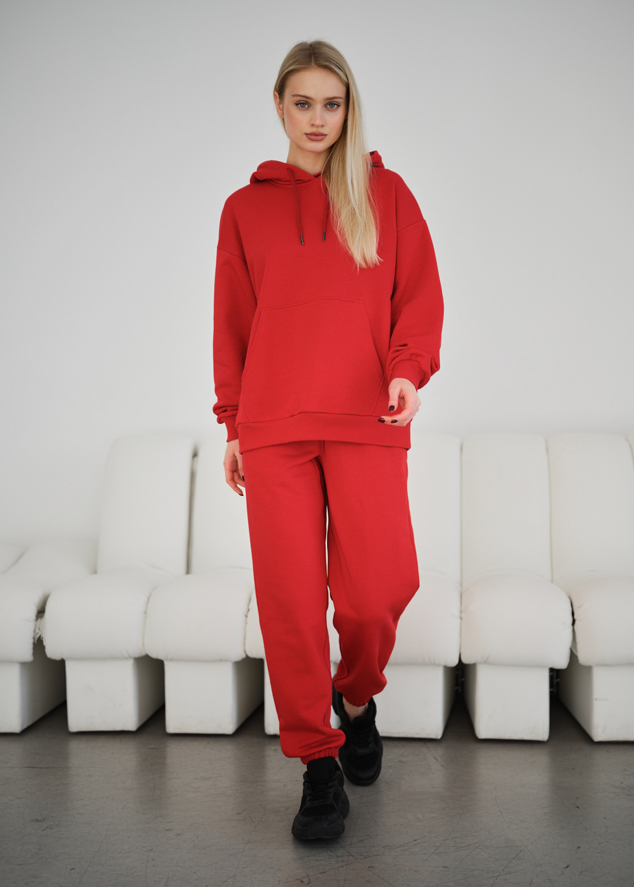 Dres damski Staff lex red oversize