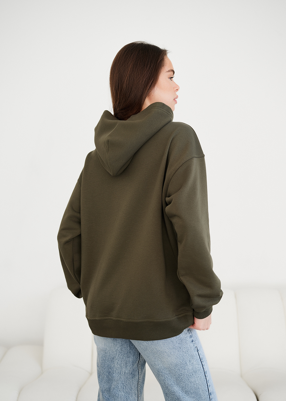 Damska bluza Staff ue khaki logo oversize