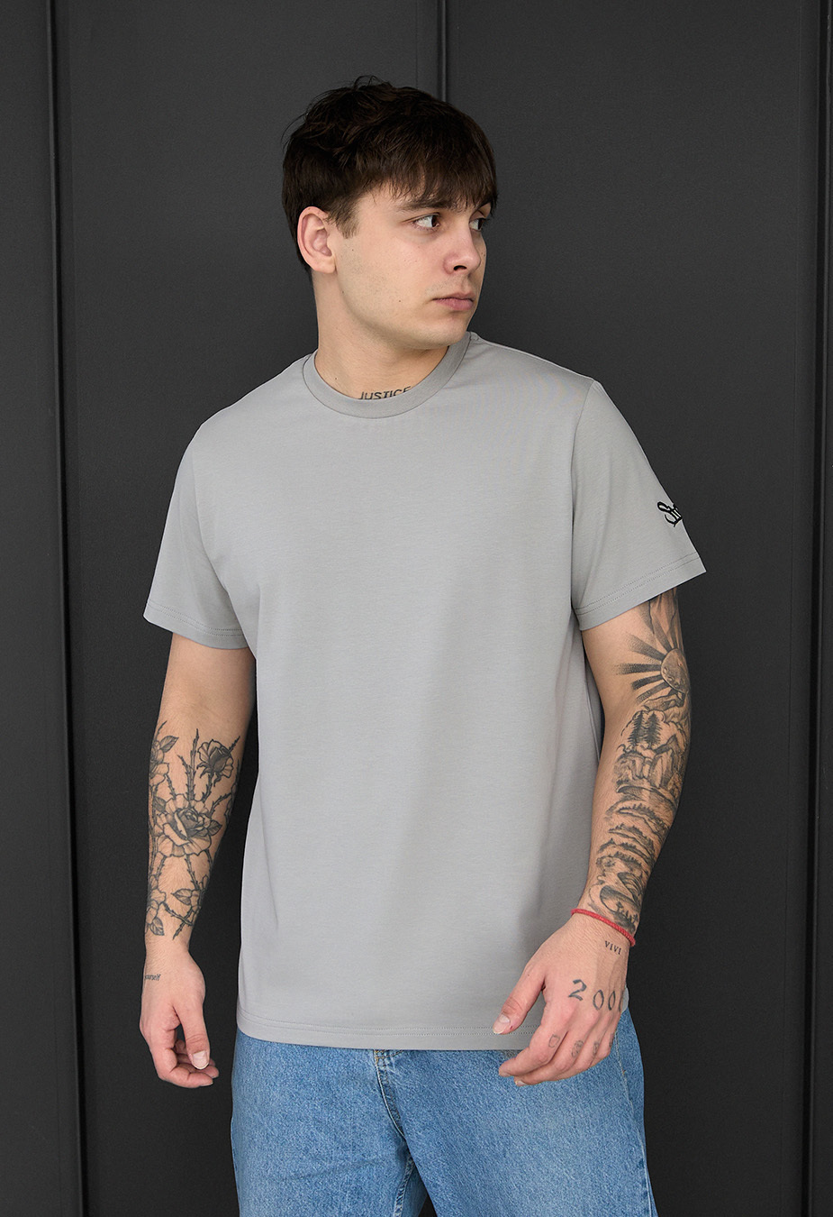 Koszulka Staff pi light gray logo