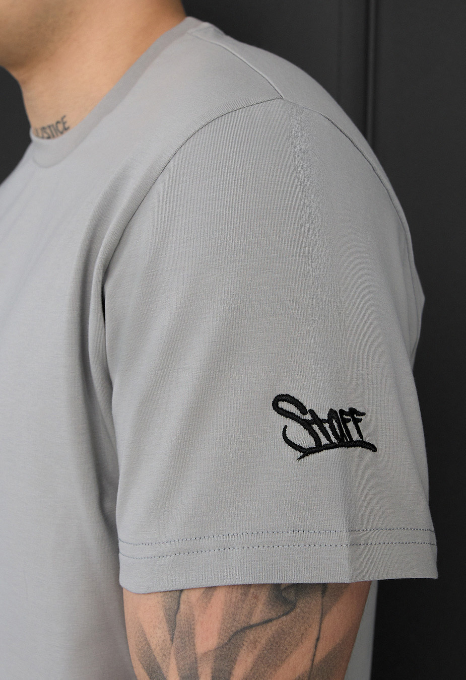 Koszulka Staff pi light gray logo