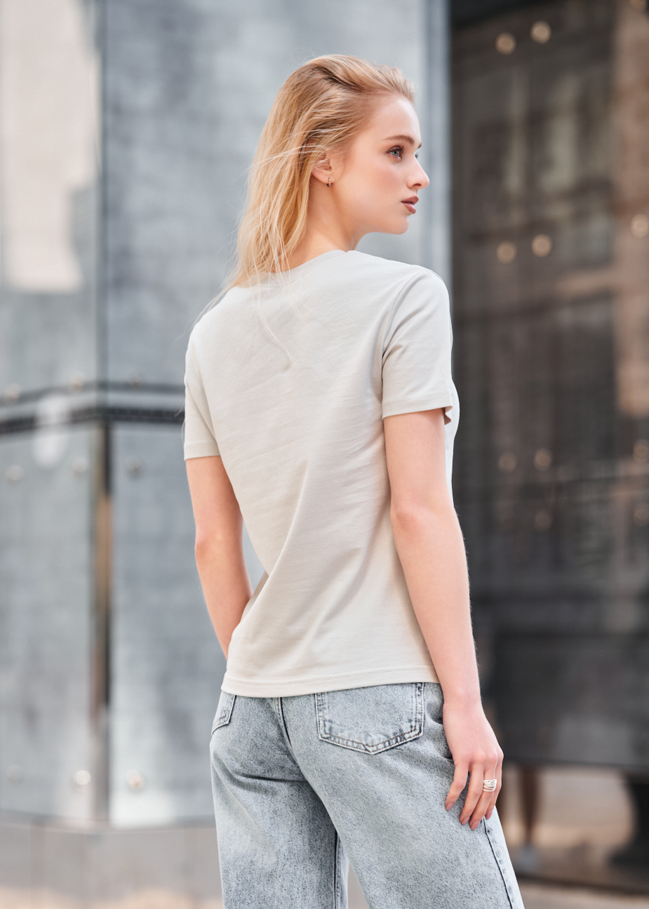 Koszulka Staff dy light gray