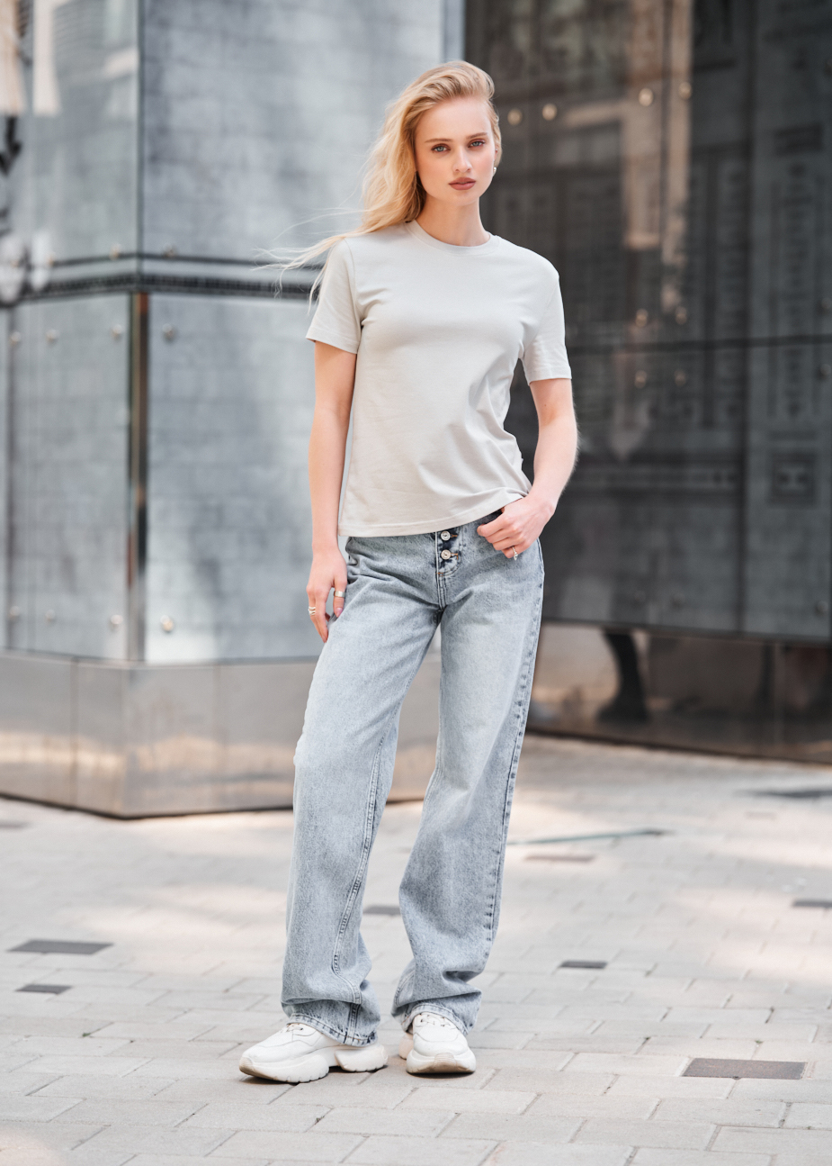 Koszulka Staff dy light gray