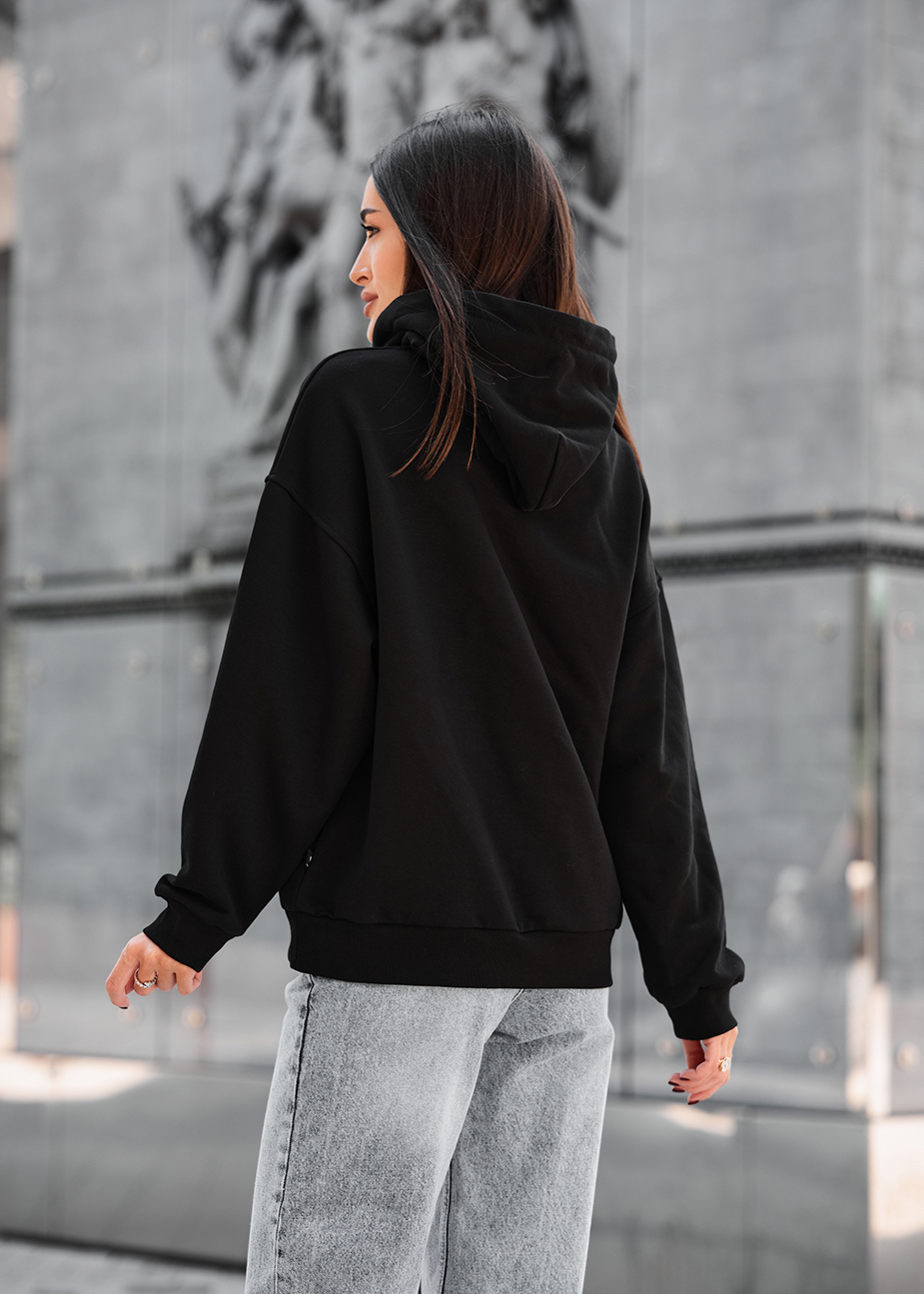 Bluza Staff lav black oversize