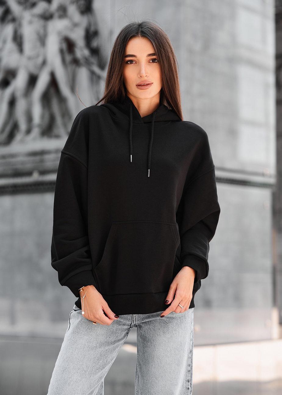 Bluza Staff lav black oversize