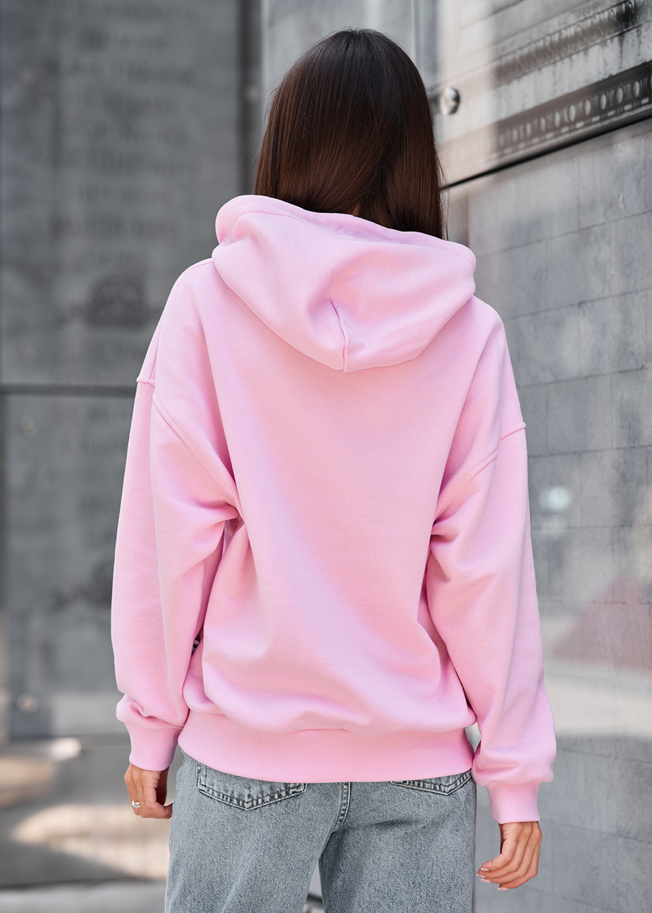 Bluza Staff lav light pink oversize