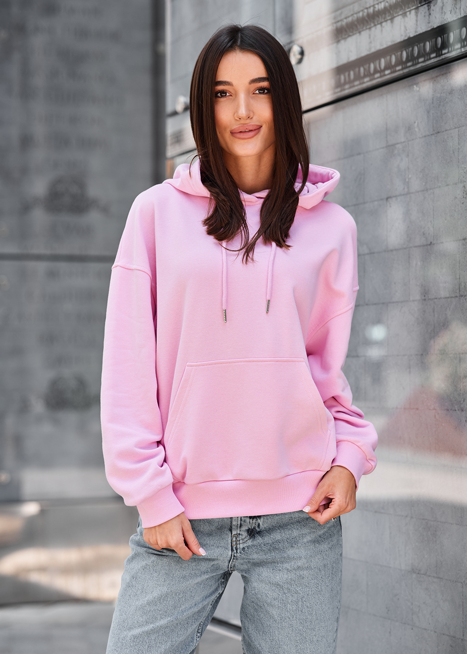 Bluza Staff lav light pink oversize