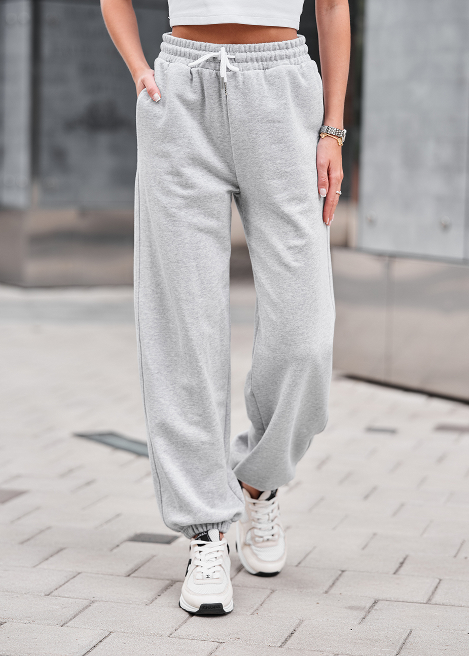 Damskie spodnie dresowe Staff mol gray melange