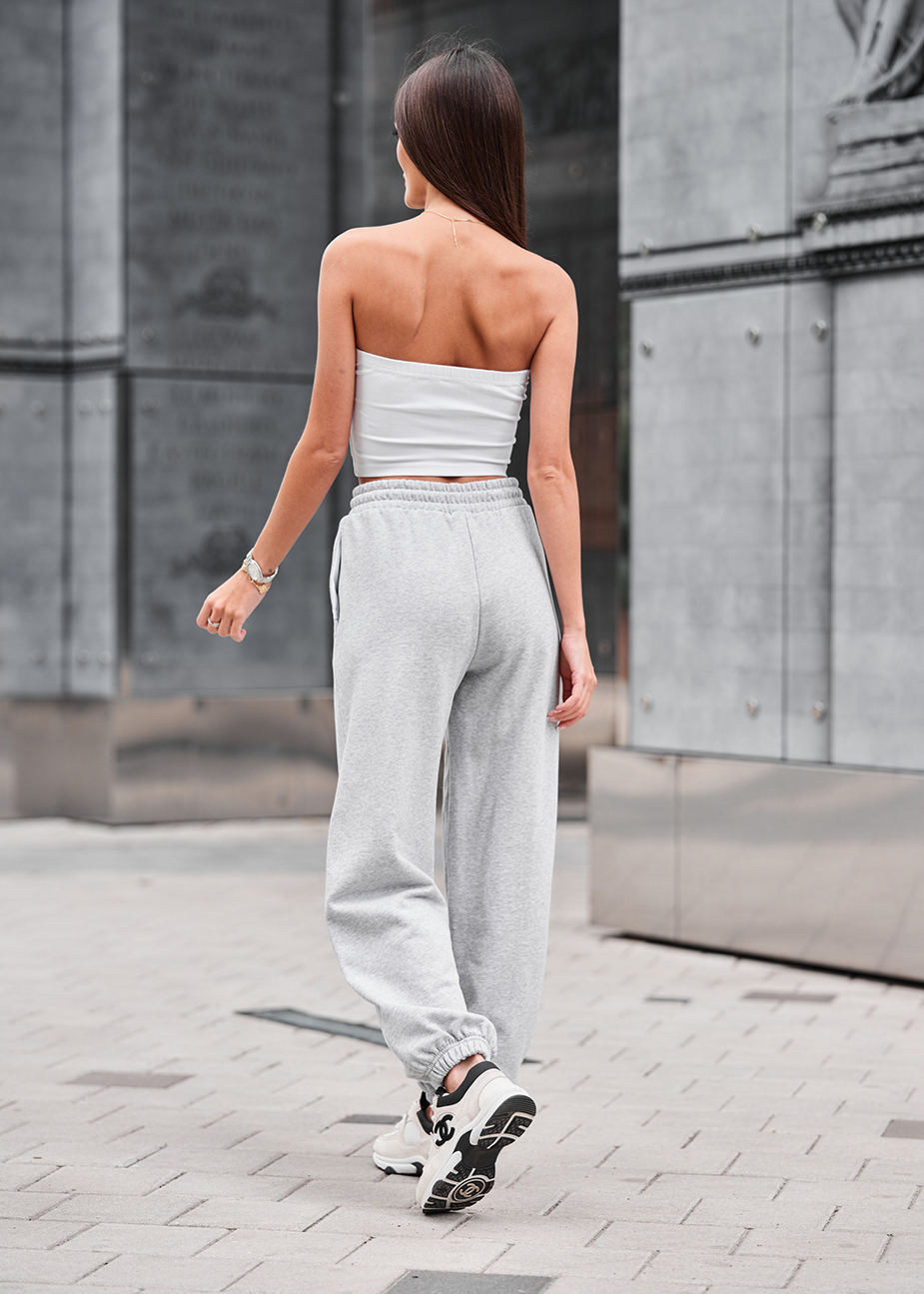 Damskie spodnie dresowe Staff mol gray melange