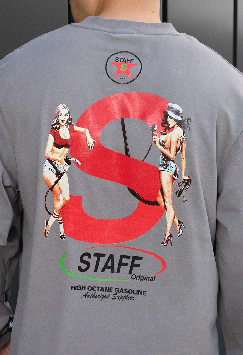 Longsleeve Staff gasoline
