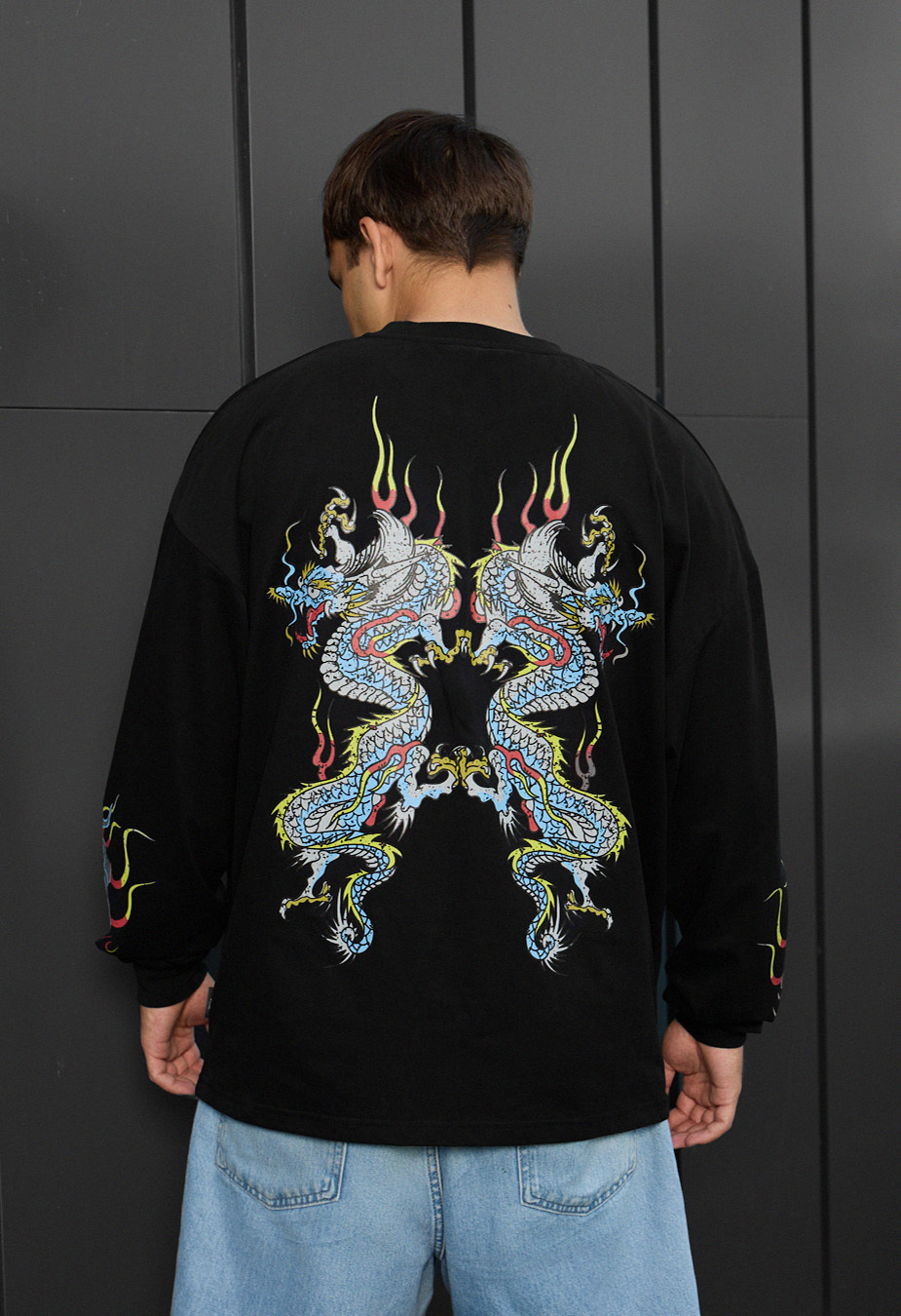 Longsleeve Staff dragon oversize
