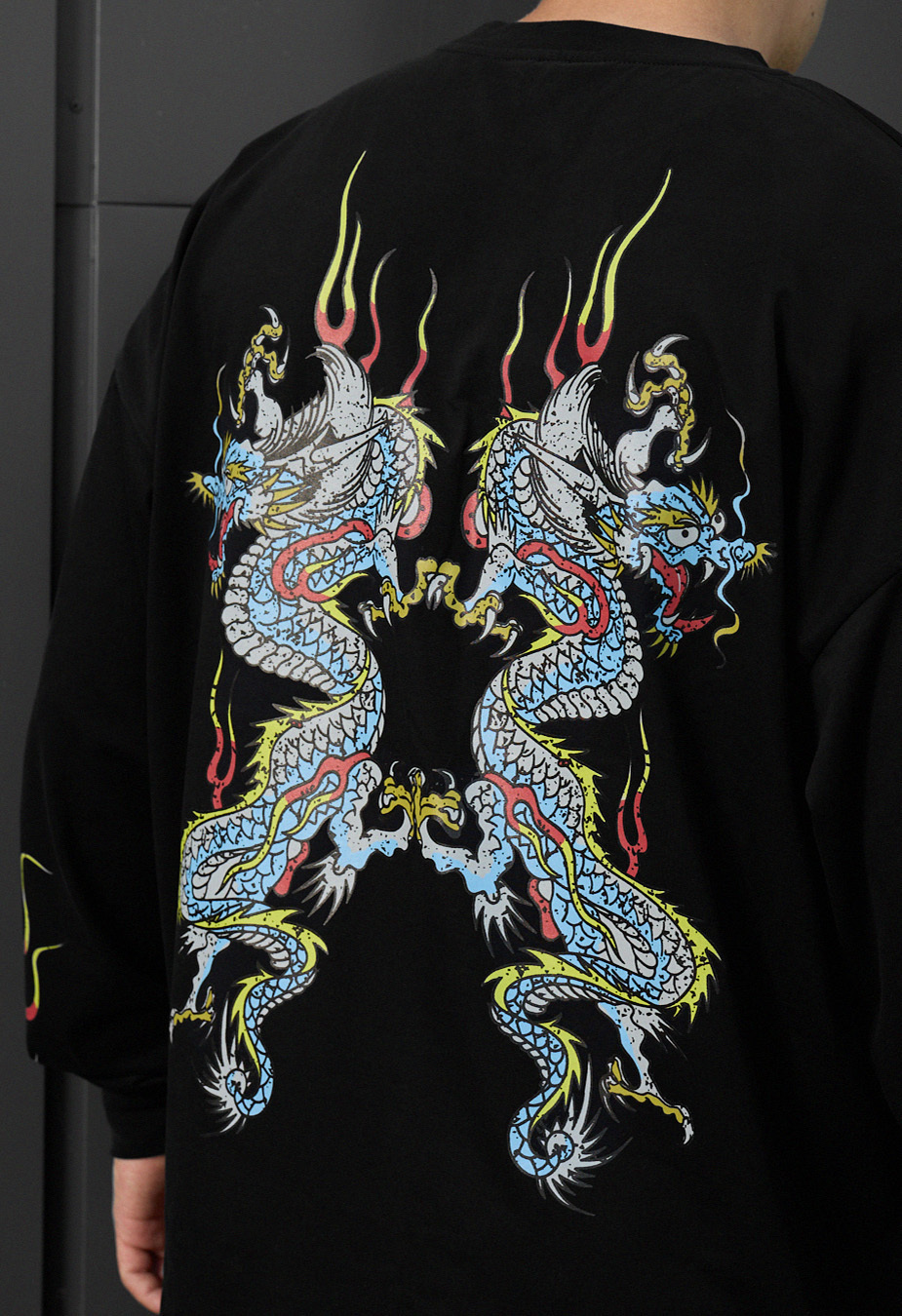 Longsleeve Staff dragon oversize