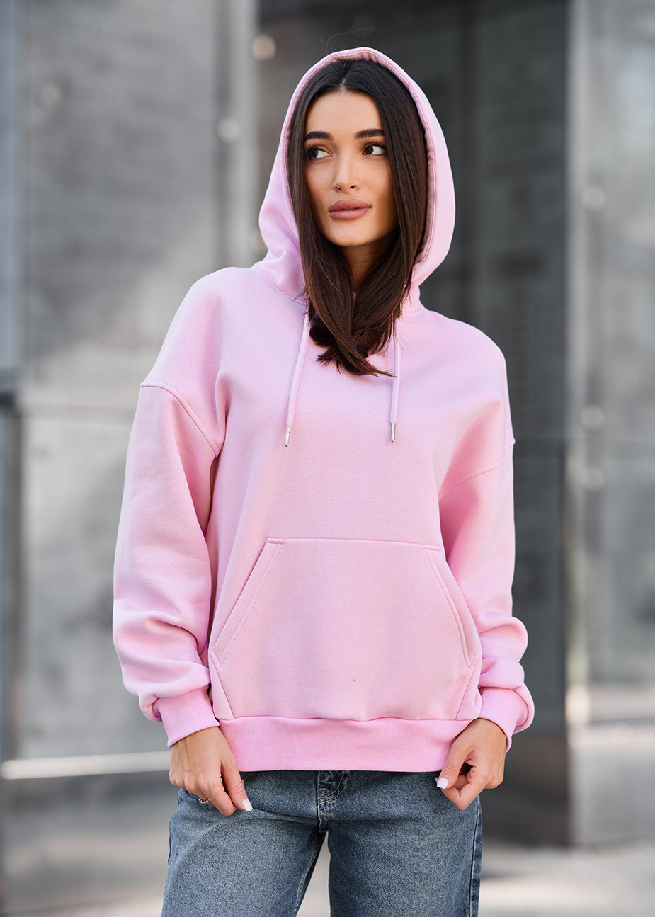 Bluza Staff lav pink oversize fleece