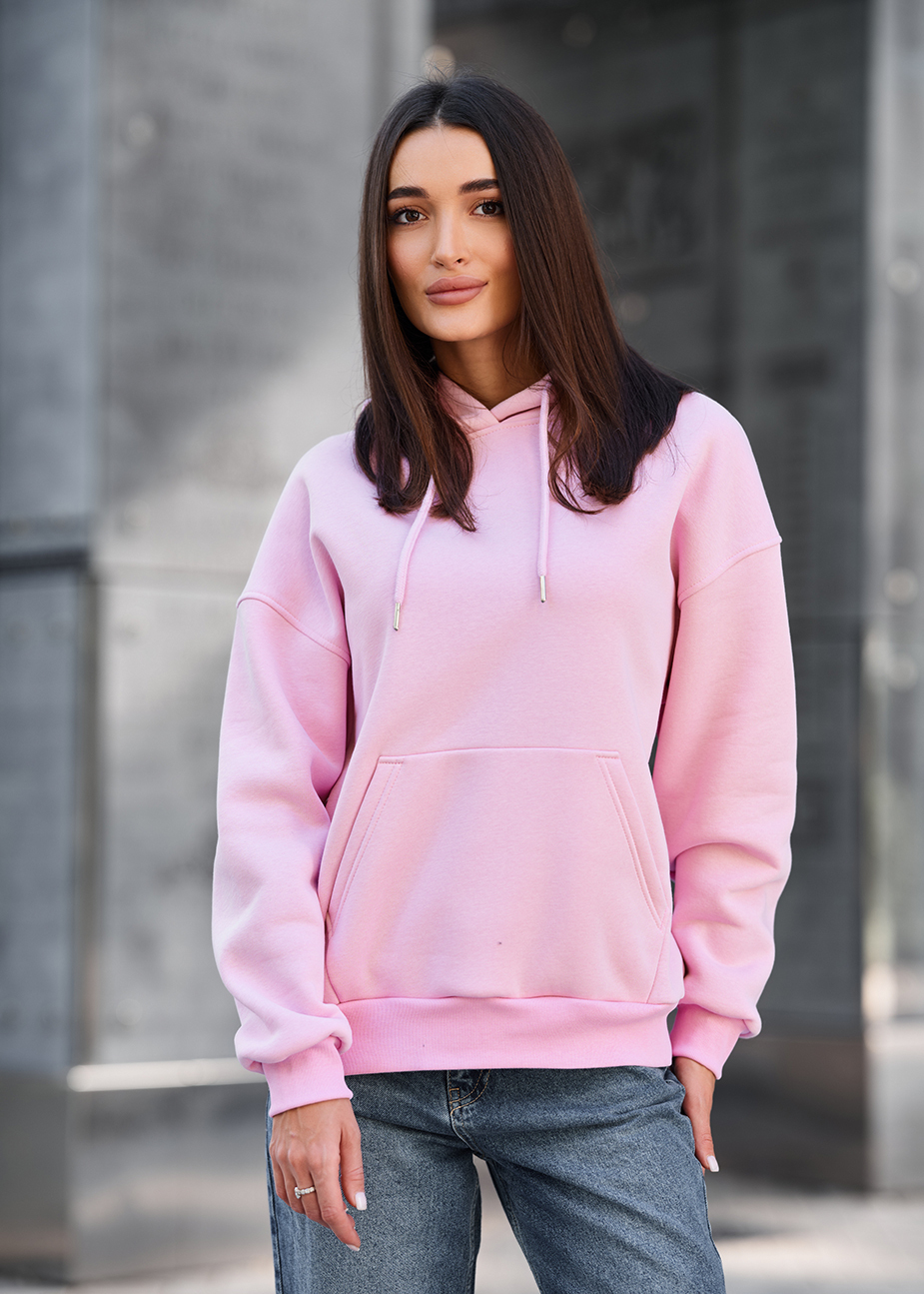 Bluza Staff lav pink oversize fleece