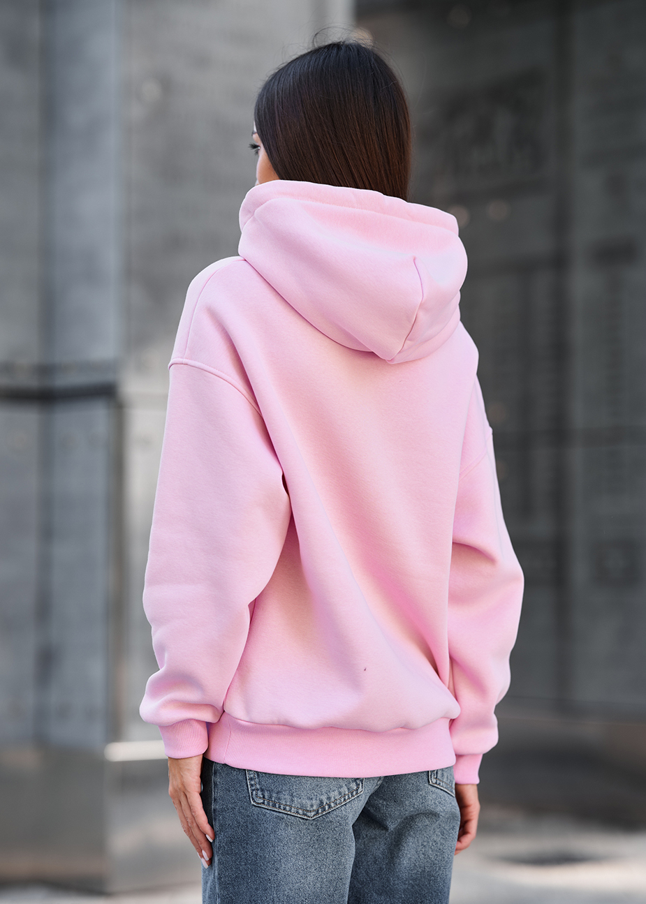 Bluza Staff lav pink oversize fleece