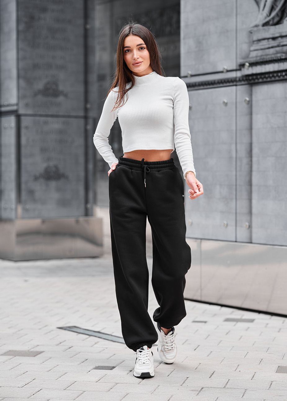 Spodnie dresowe Staff li black fleece