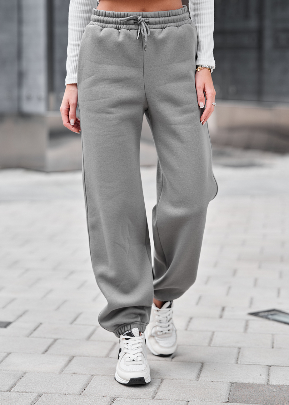 Spodnie Staff li gray fleece
