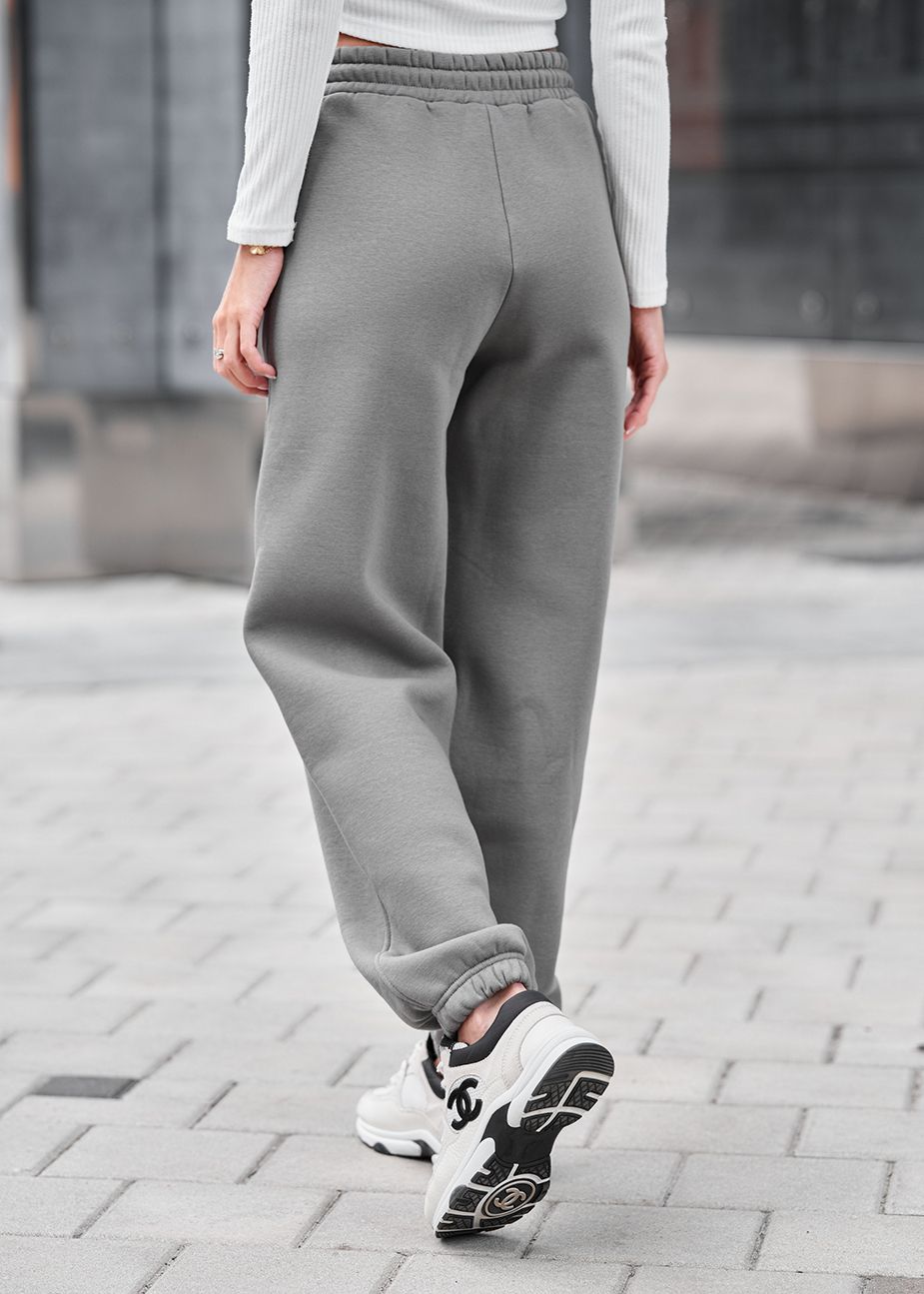 Spodnie Staff li gray fleece