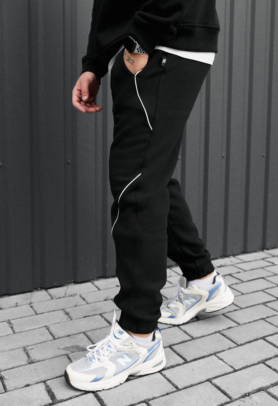 Spodnie dresowe Staff ers black fleece