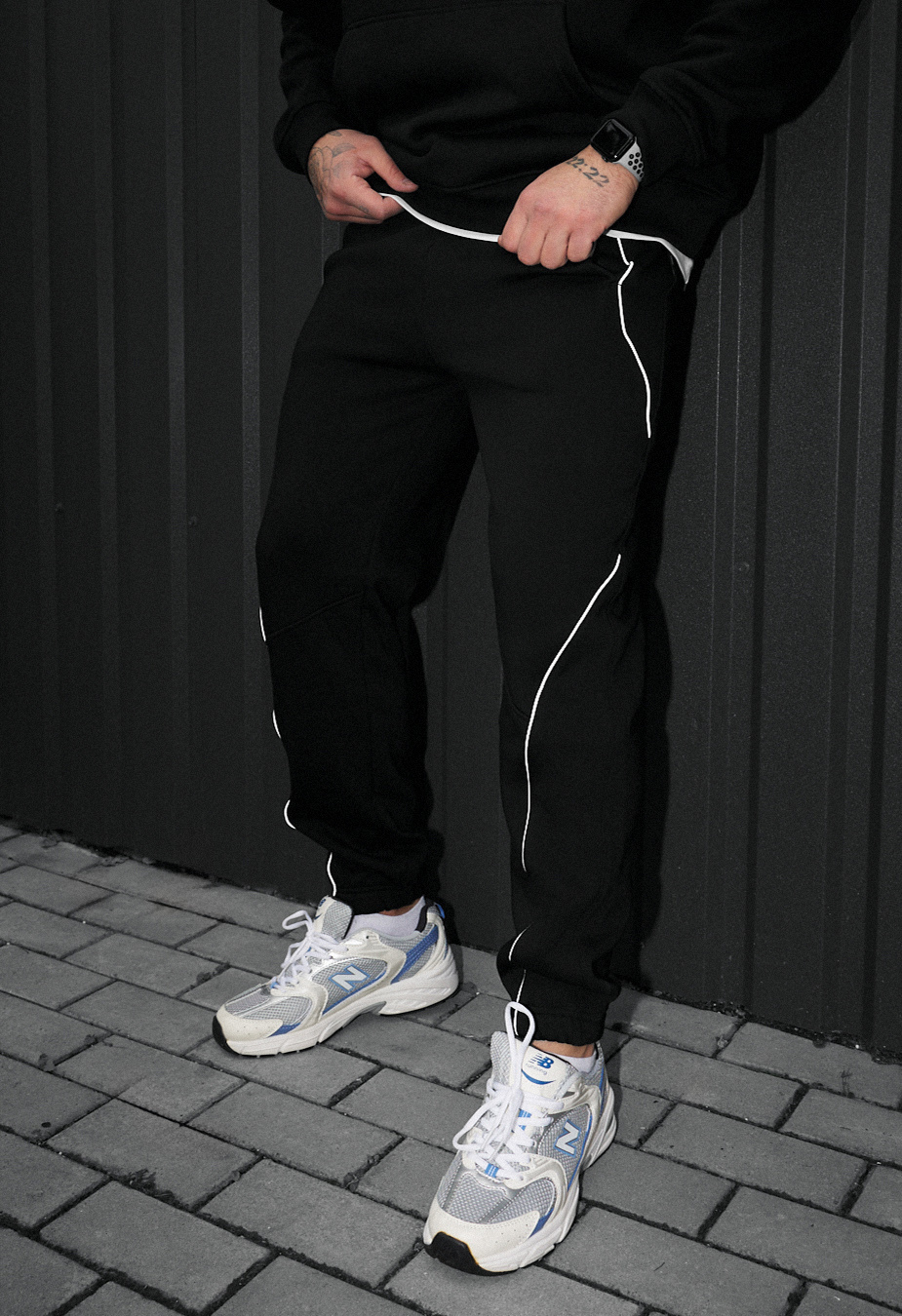 Spodnie dresowe Staff ers black fleece