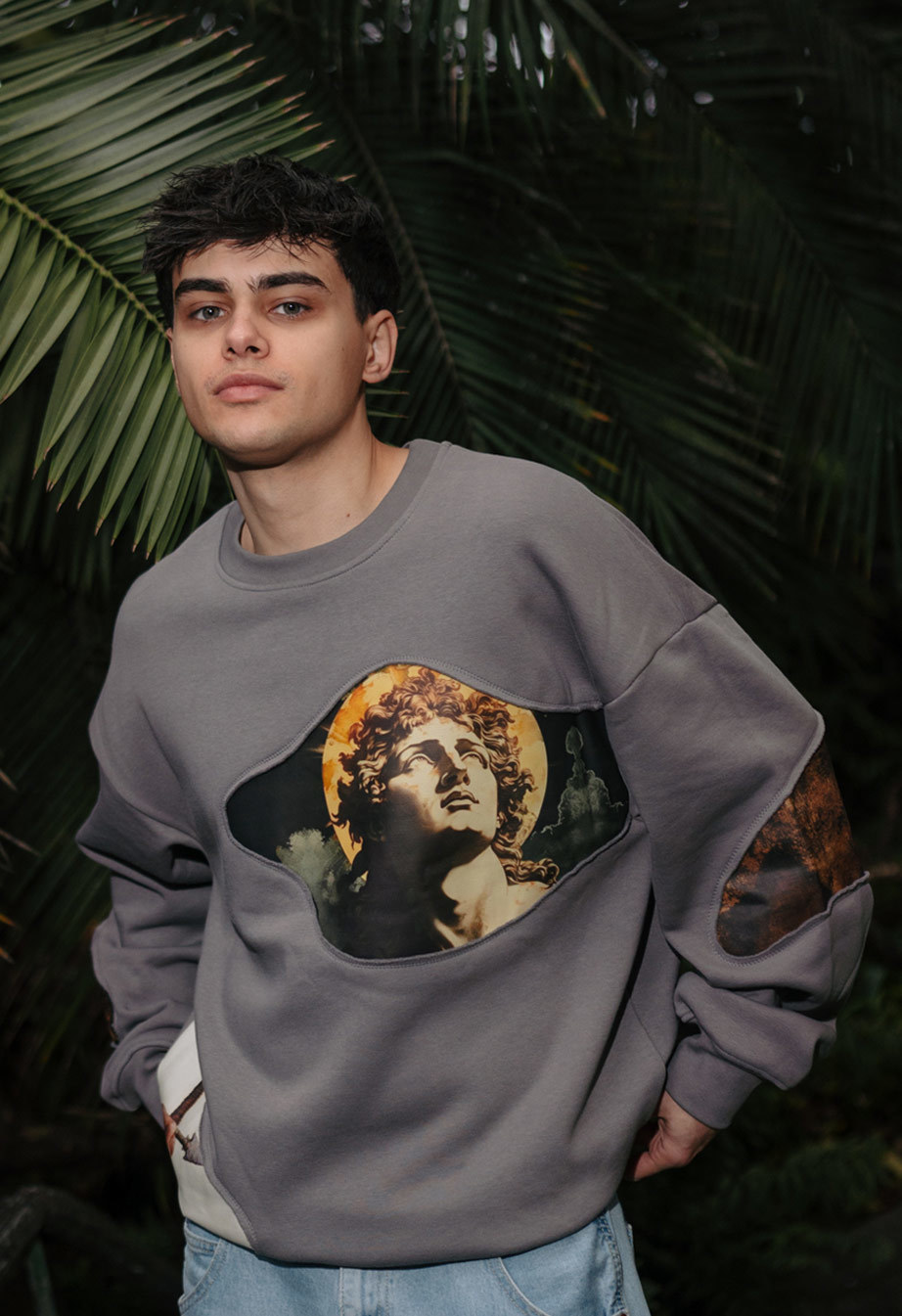 Bluza Staff art oversize fleece