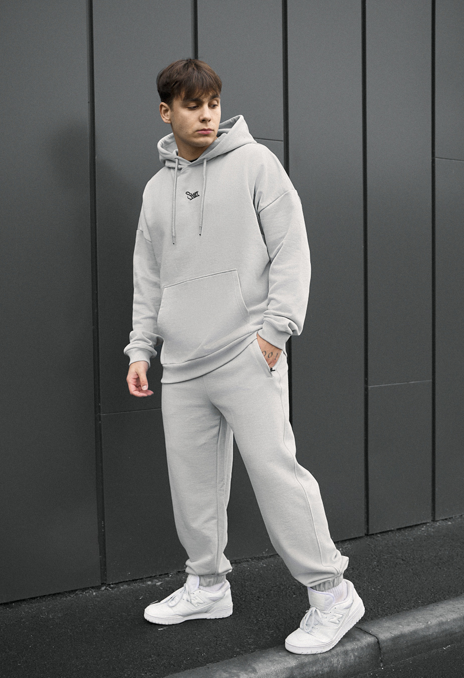 Dres Staff sei logo light gray oversize