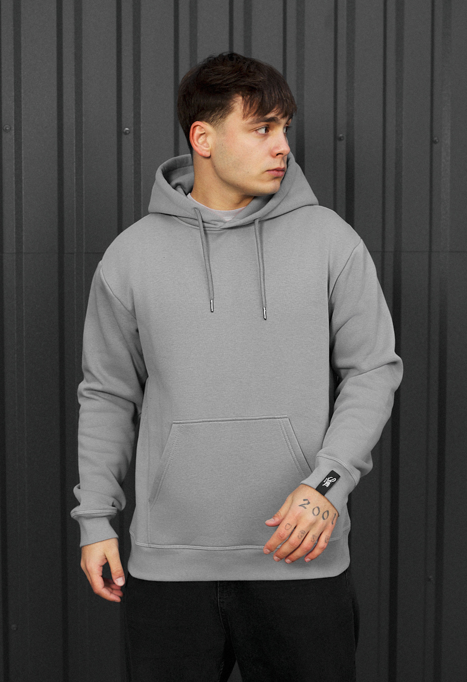 Bluzy Staff gray basic fleece