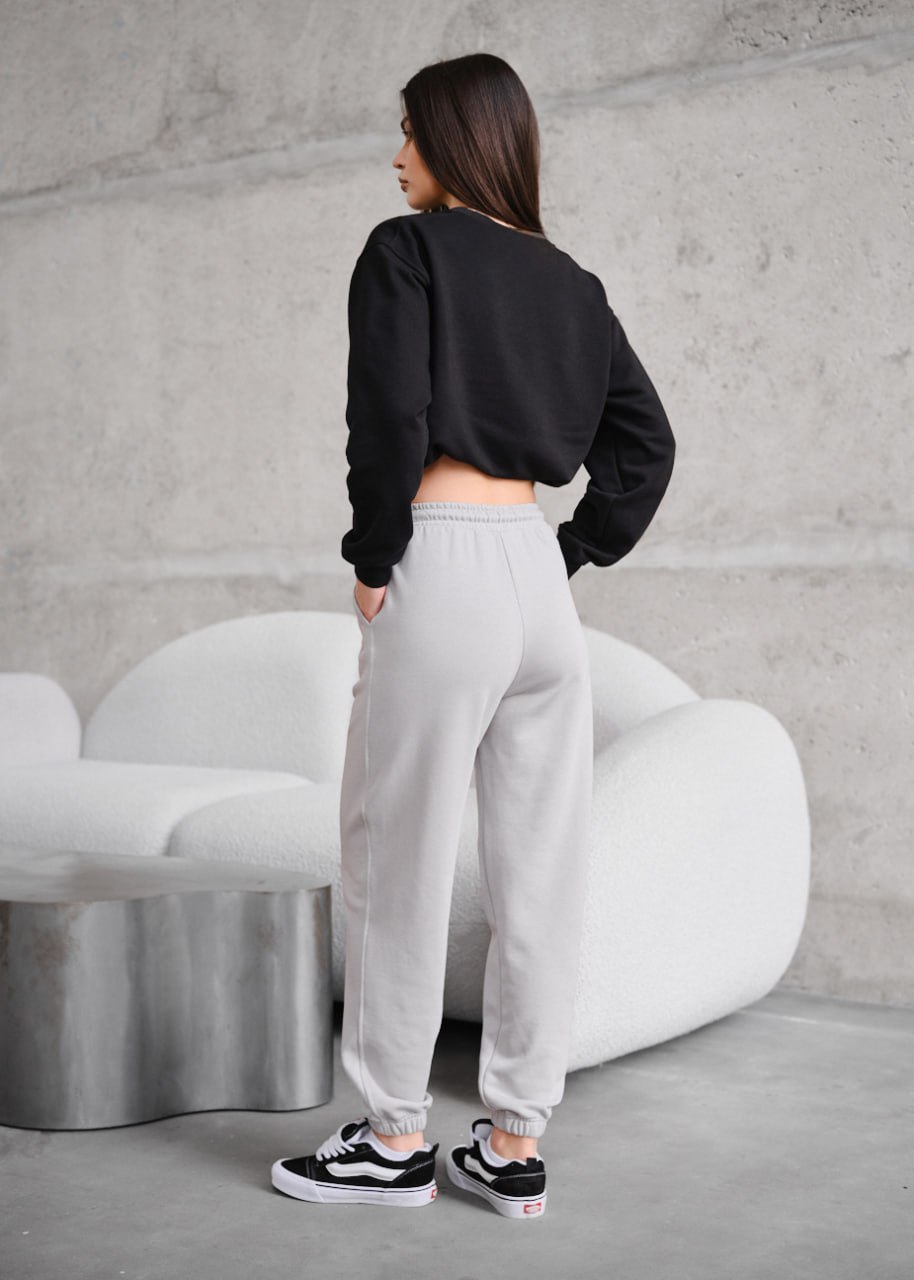 Spodnie dresowe Staff mol light gray