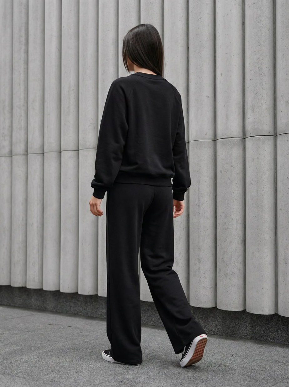 Damski dres Staff vel black oversize