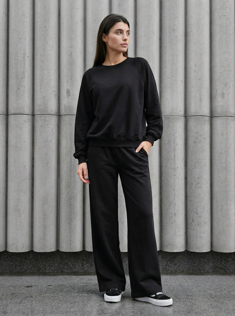 Damski dres Staff vel black oversize