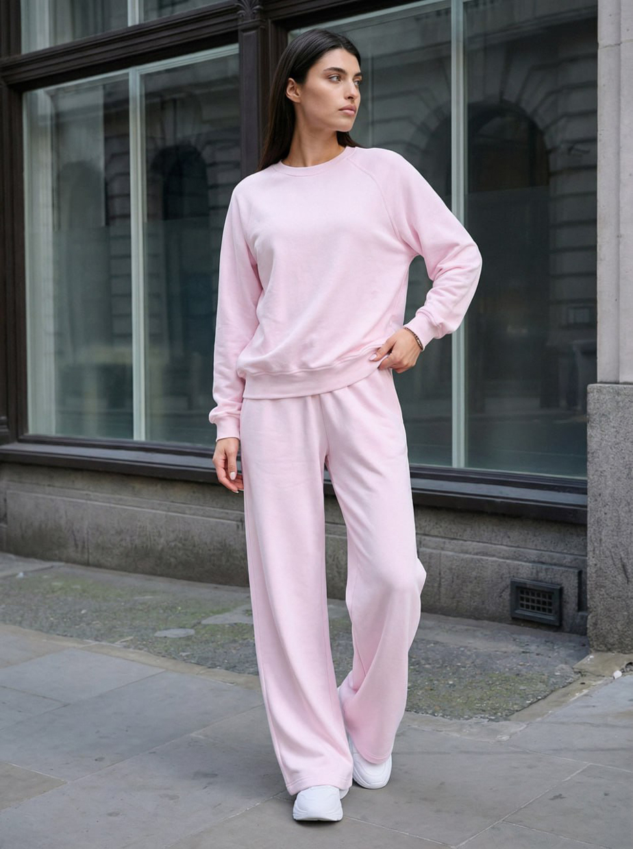 Dres damski Staff vel pink oversize