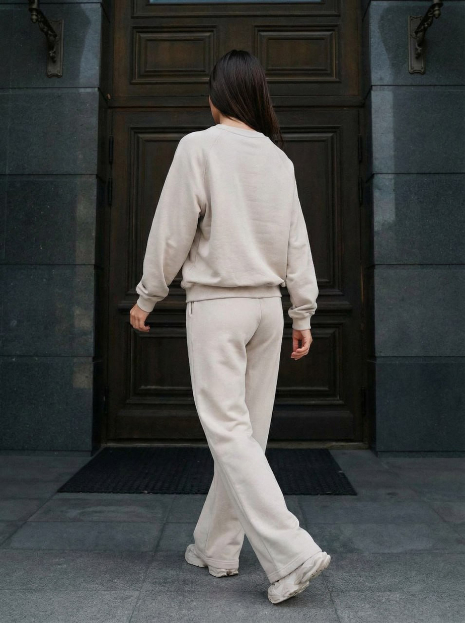 Komplet damski Staff vel light gray oversize