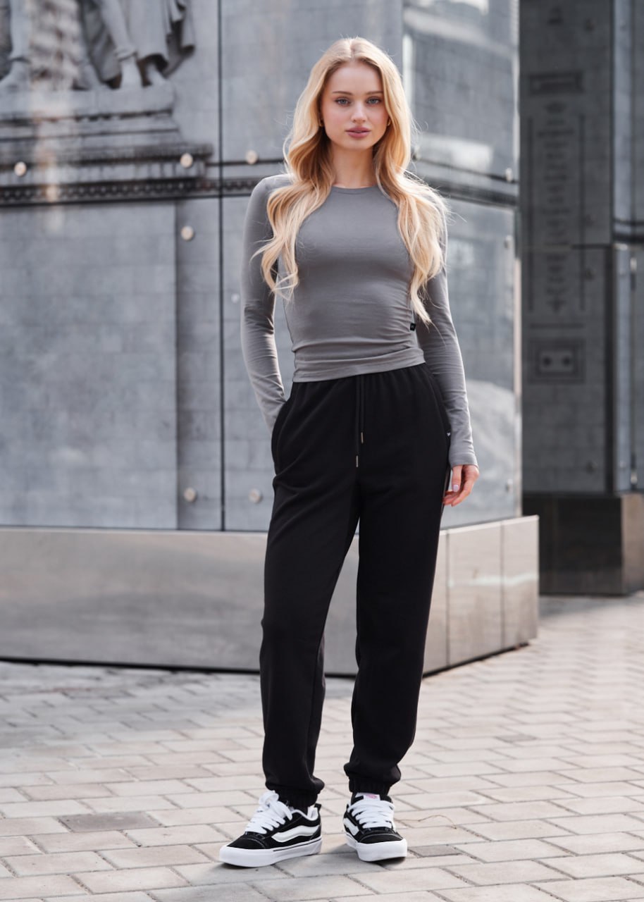 Spodnie dresowe Staff rib black