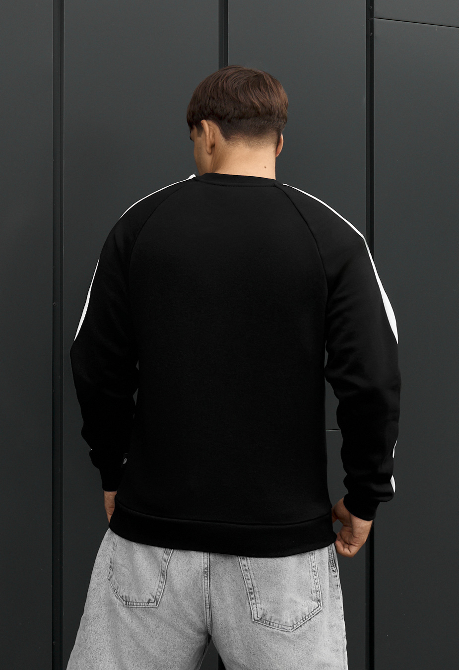 Bluza Staff black line logo fleece
