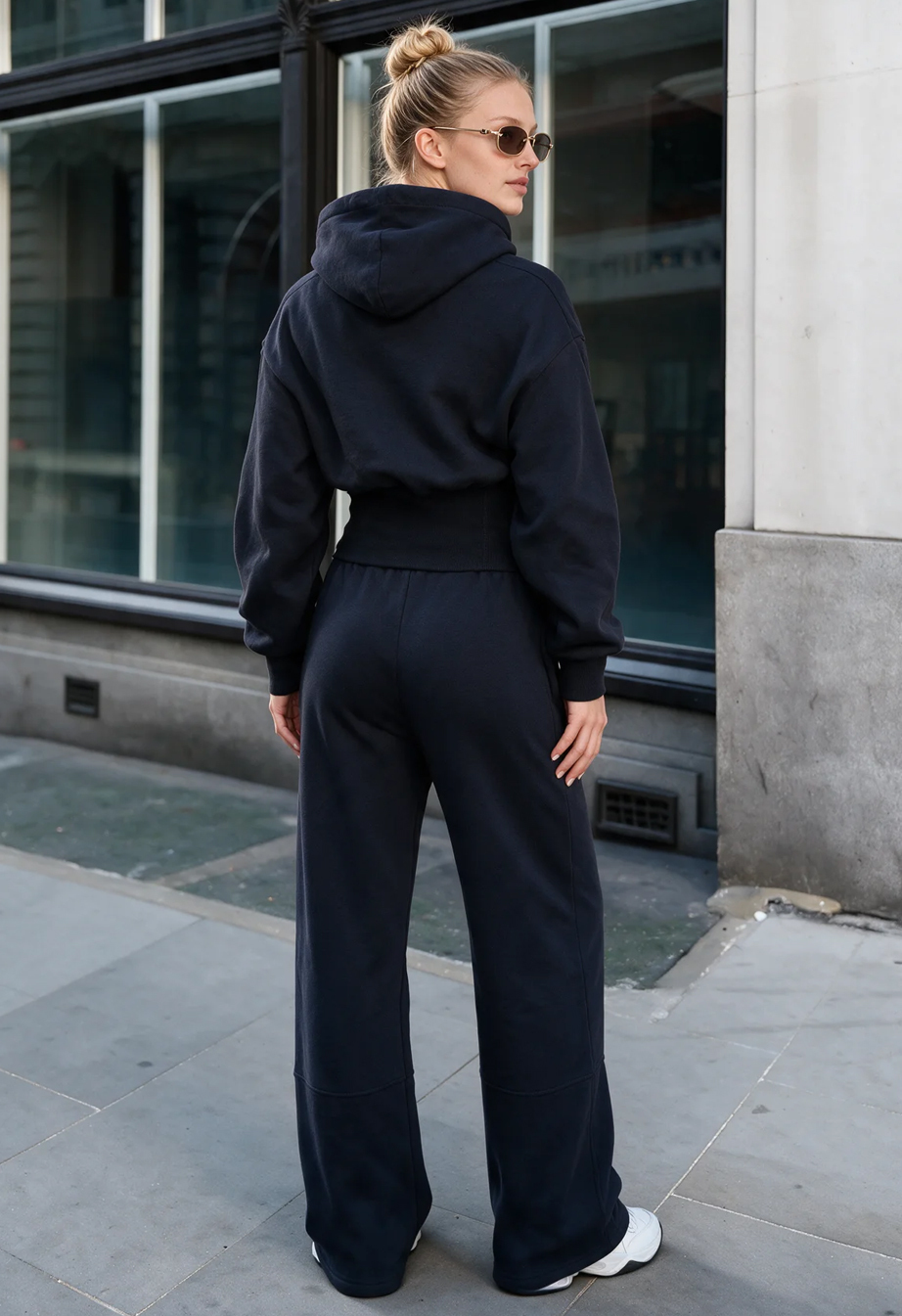 Dres Staff mie navy fleece