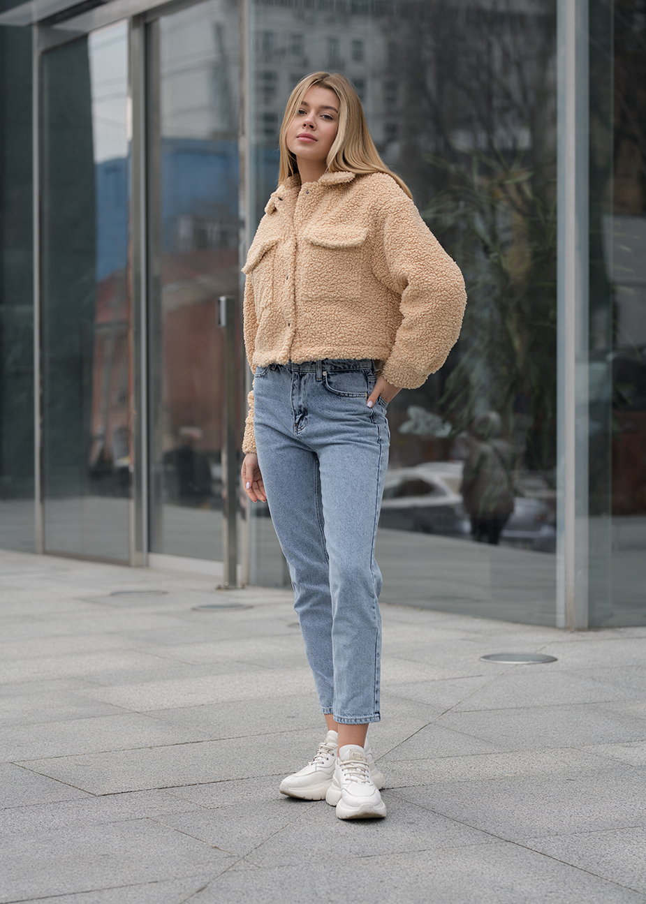 Damskie futro Staff rio beige