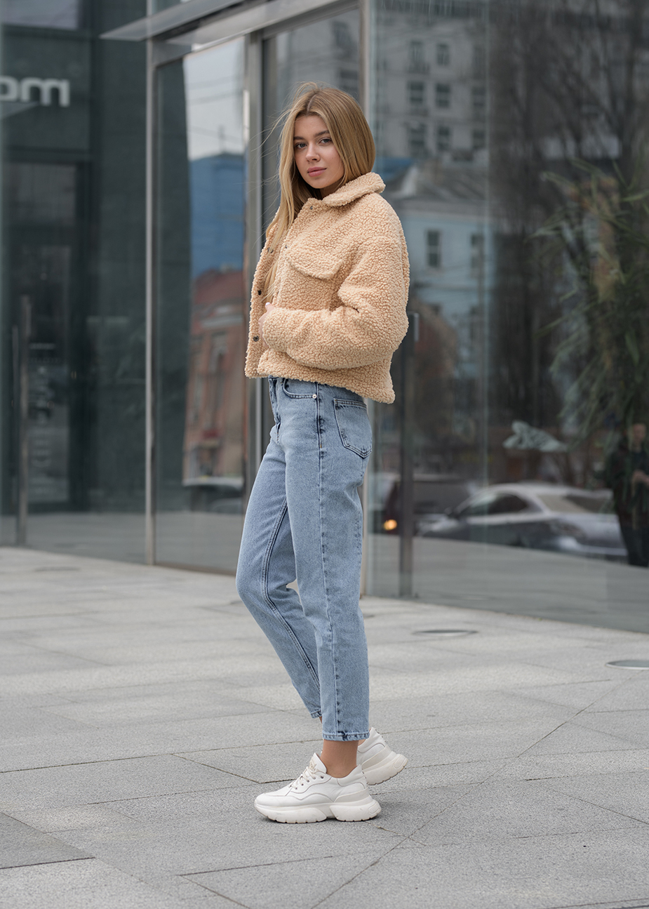 Damskie futro Staff rio beige
