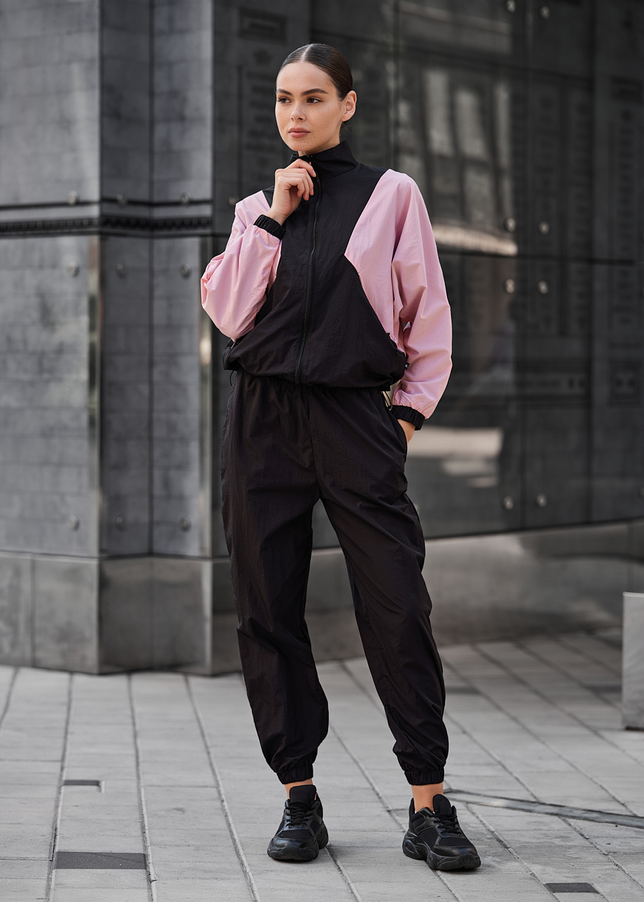 Damski dres Staff retro black & pink oversize