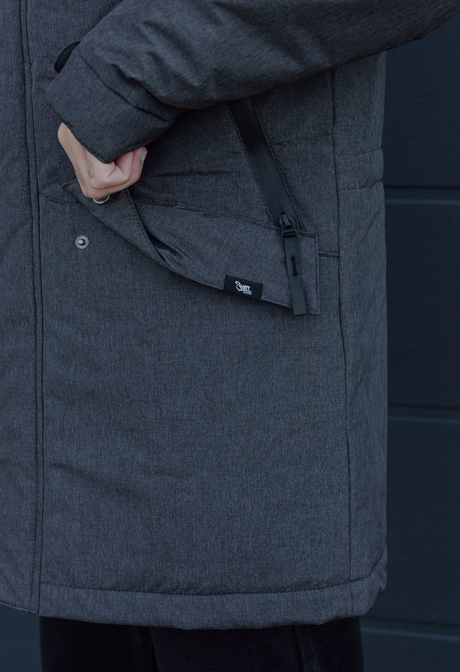 Parka zimowa Staff artika graphite