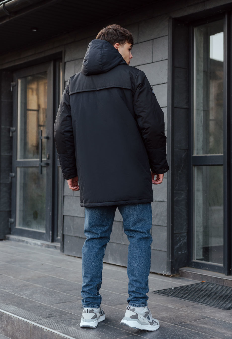 Zimowa parka Staff sta navy & black