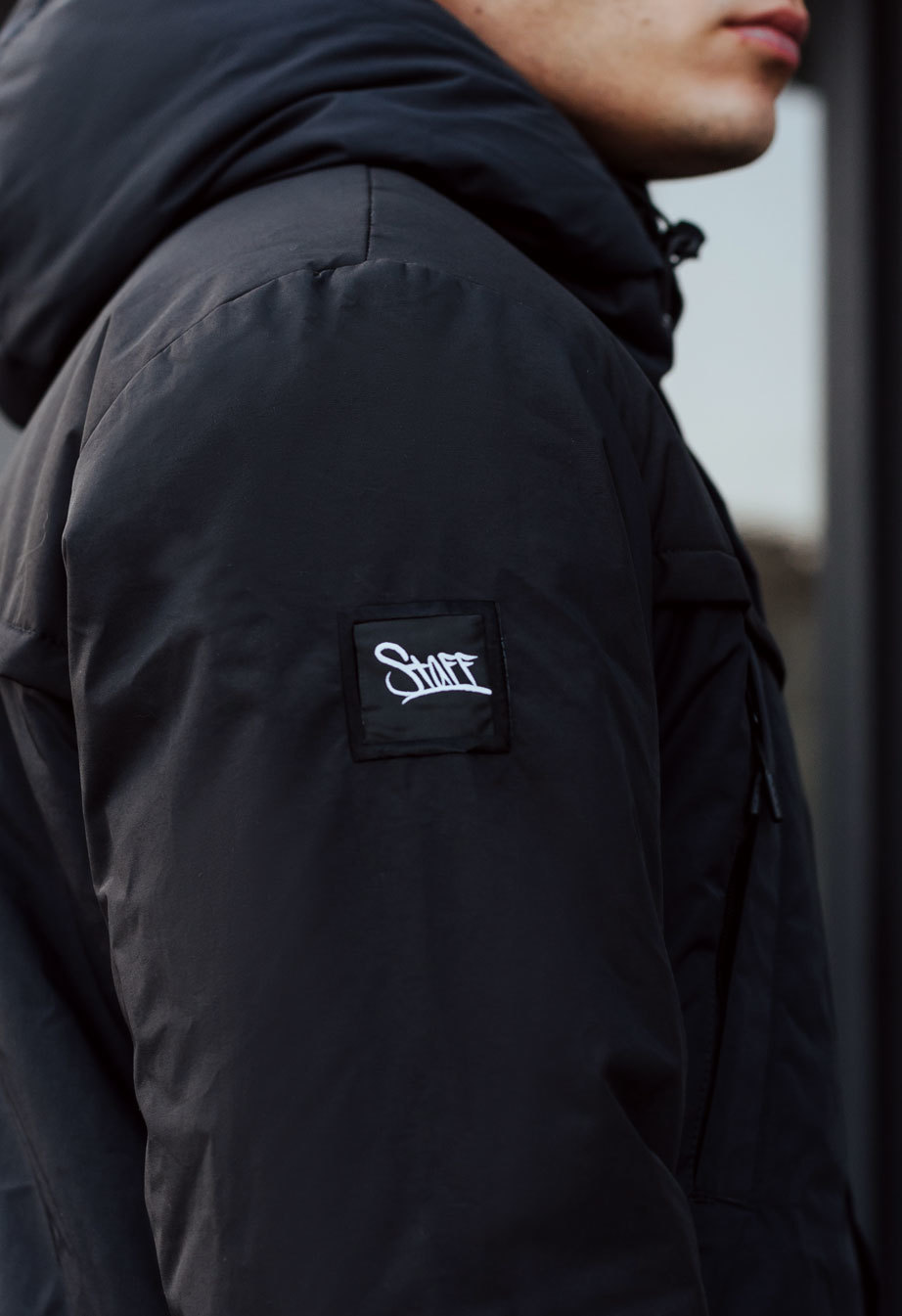 Zimowa parka Staff sta navy & black