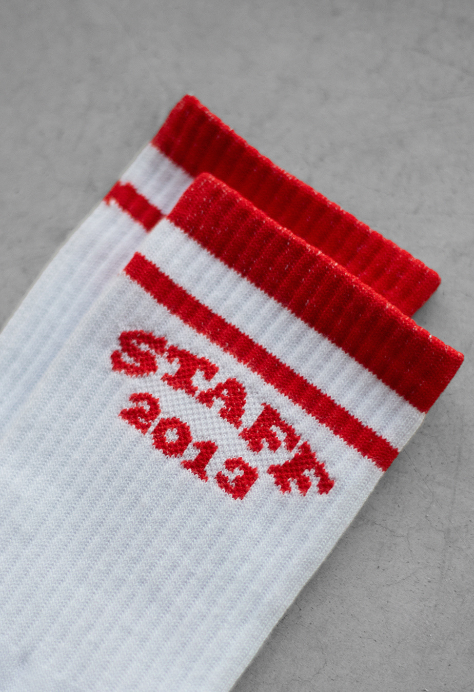 Skarpety Staff 2013 white & red