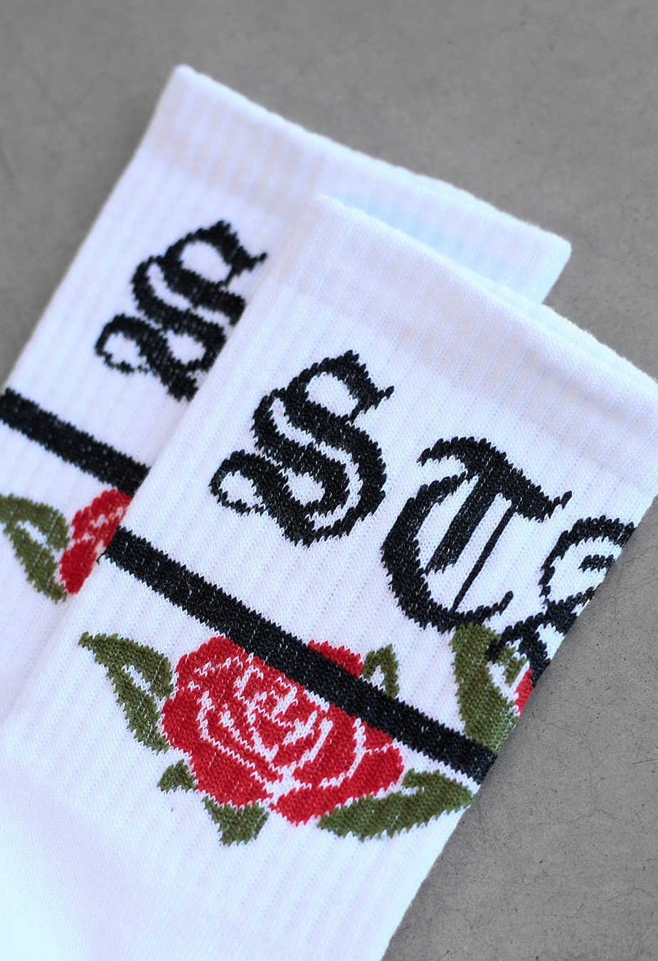 Skarpety Staff logo & rose