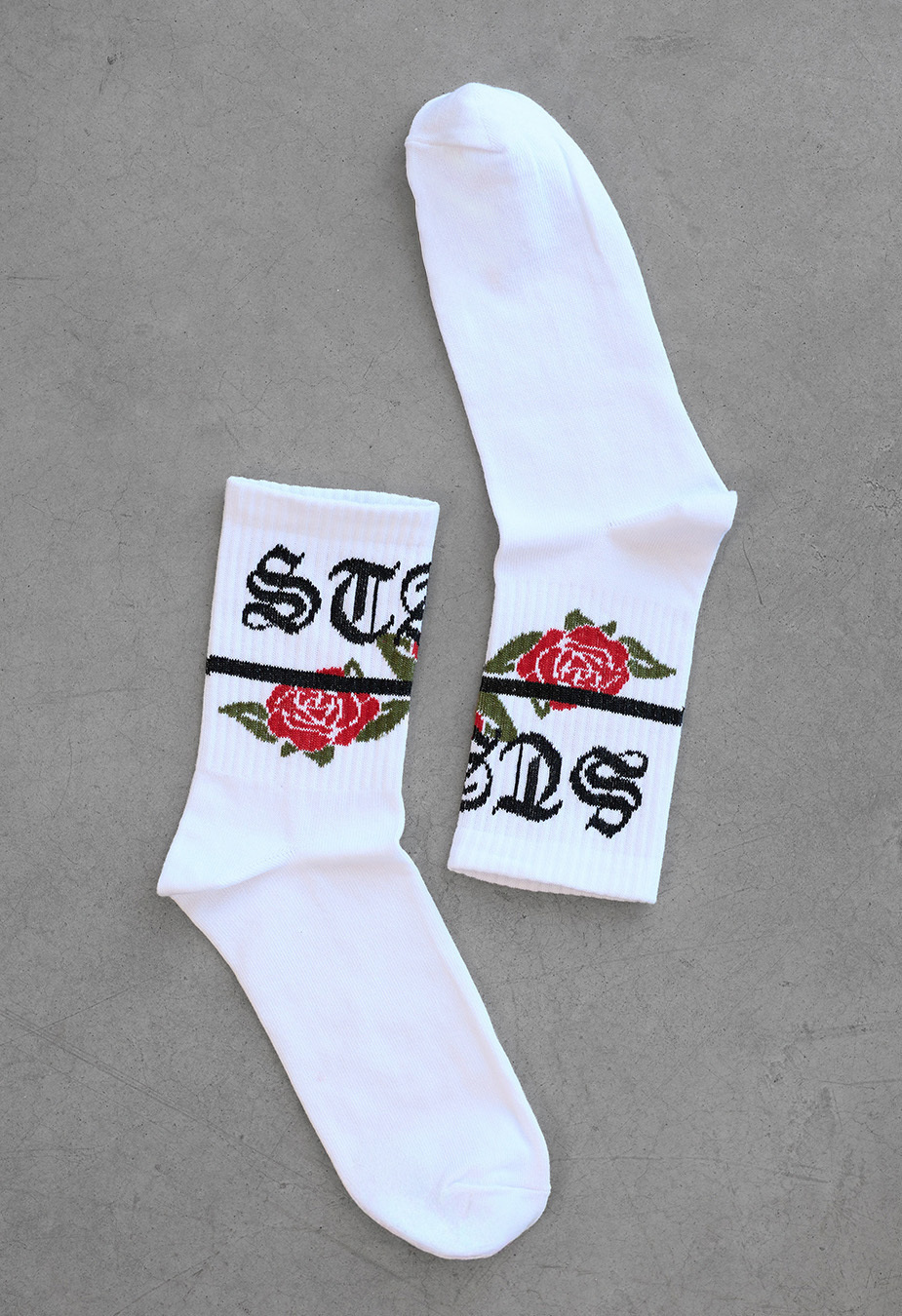 Skarpety Staff logo & rose